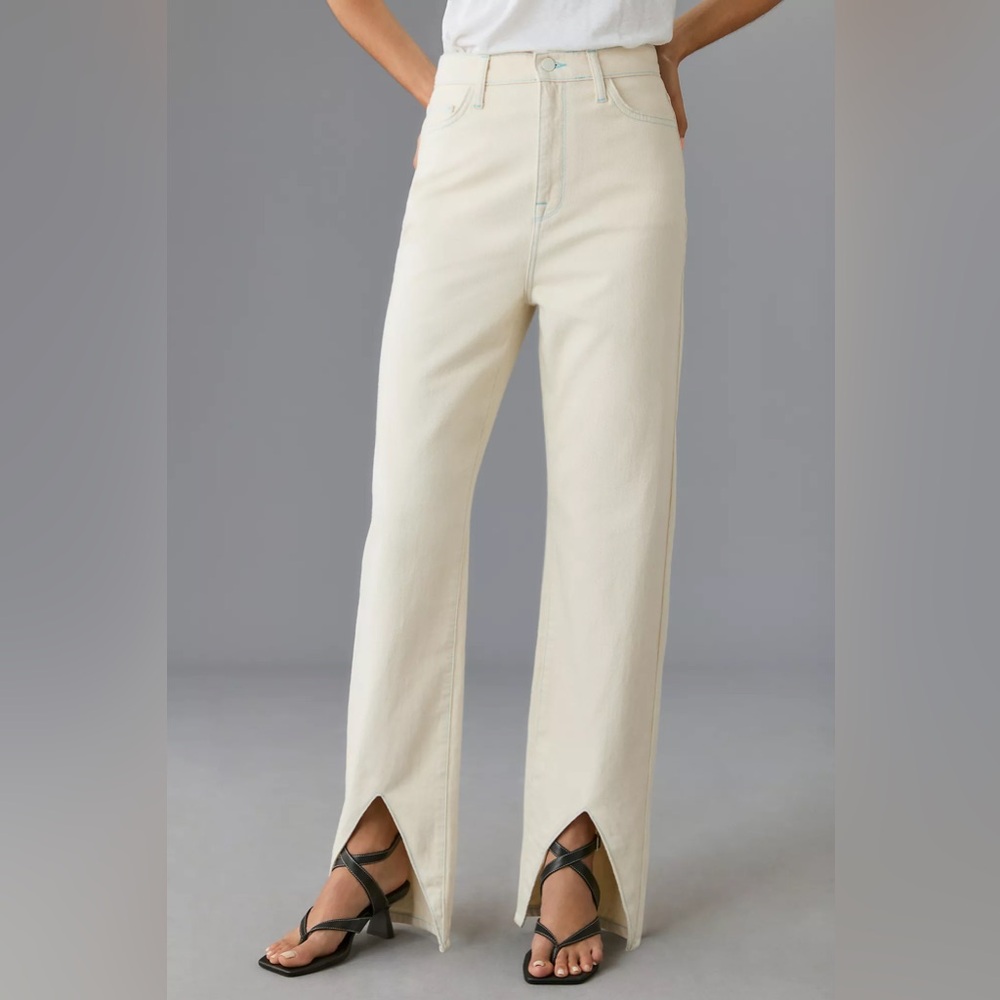 Cream Women's Jeans - Picture 2 of 9